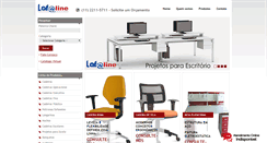 Desktop Screenshot of lafaline.com.br